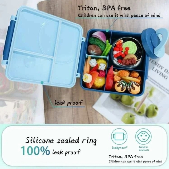 BPA-free Bento lunchbox for kids - Picture 2 of 4